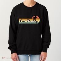 Retro Cat Lovers Cat Daddy Women's Sweatshirt thumb 0