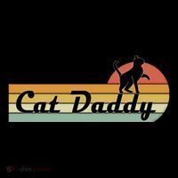 Retro Cat Lovers Cat Daddy Doggie Tank thumb 4