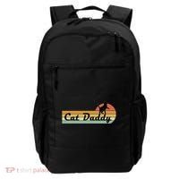 Retro Cat Lovers Cat Daddy Backpack thumb 0