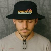 Retro Cat Lovers Cat Daddy Bucket Hat thumb 2