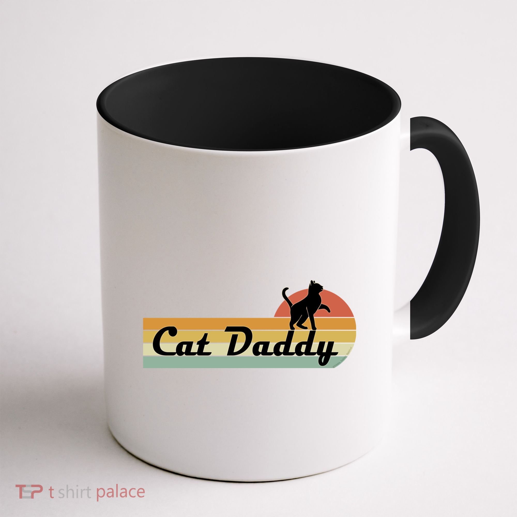 Retro Cat Lovers Cat Daddy Coffee Mug