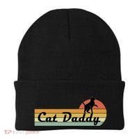 Retro Cat Lovers Cat Daddy Beanie thumb 0