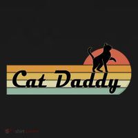Retro Cat Lovers Cat Daddy Pajama Set thumb 2