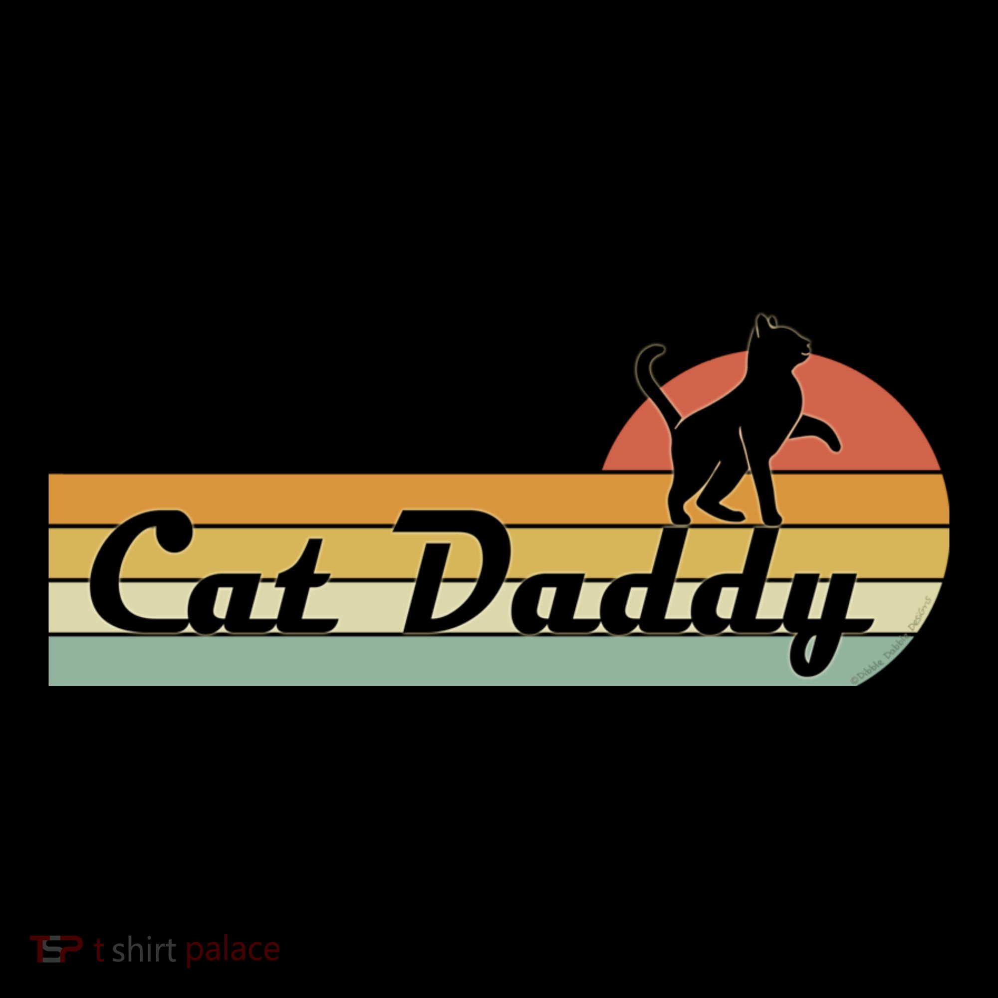 Retro Cat Lovers Cat Daddy Ornament
