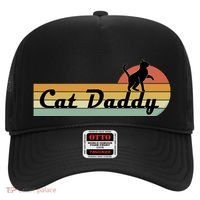 Retro Cat Lovers Cat Daddy Hat thumb 0