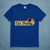 Retro Cat Lovers Cat Daddy T-Shirt thumb 5