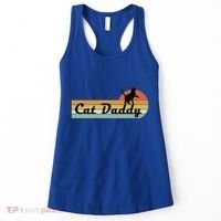 Retro Cat Lovers Cat Daddy Women's Tank Top thumb 0