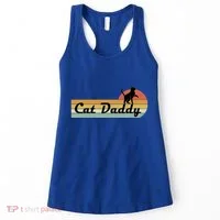 Retro Cat Lovers Cat Daddy Women's Tank Top thumb 0