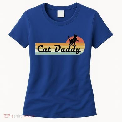 Retro Cat Lovers Cat Daddy Women's T-Shirt