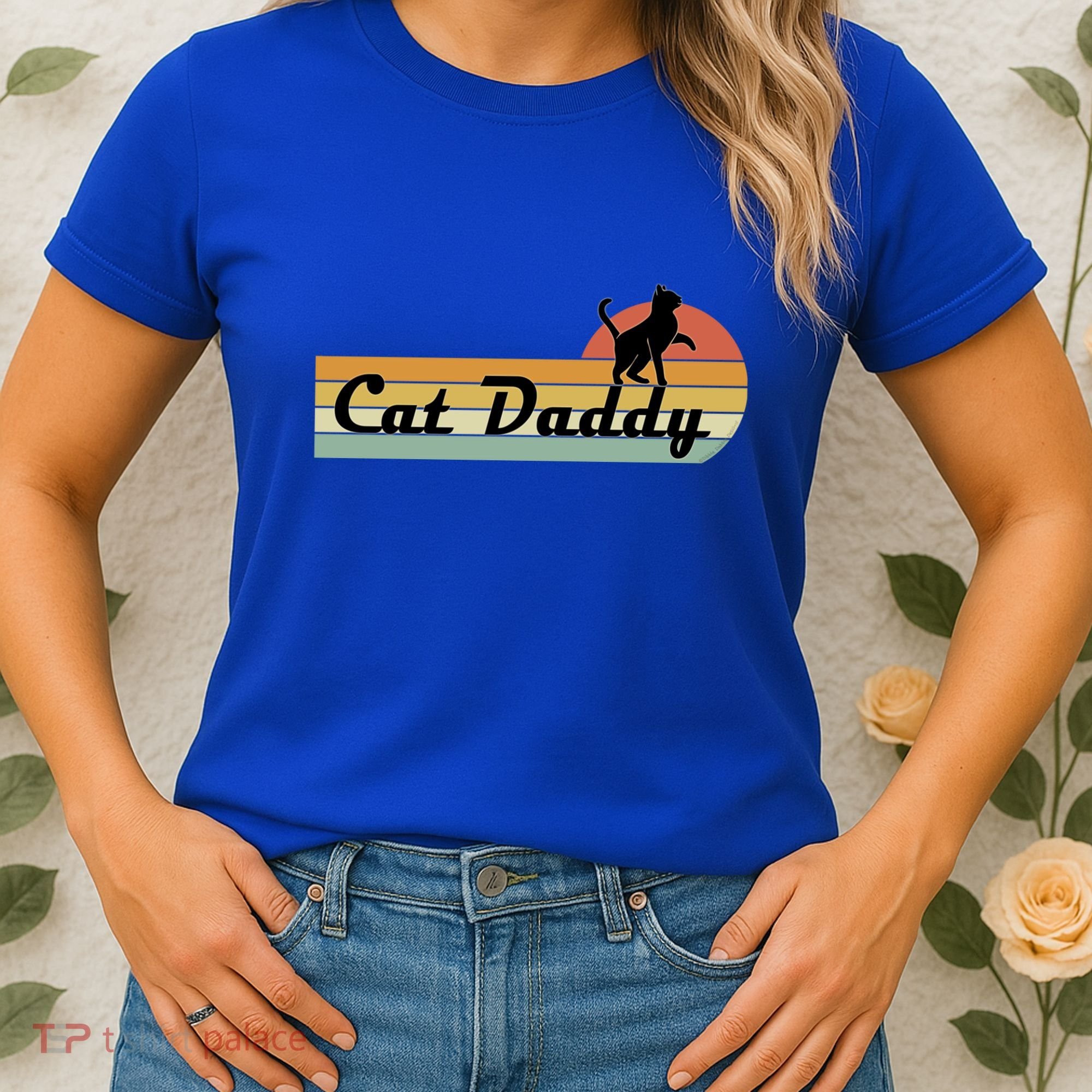 Retro Cat Lovers Cat Daddy Women's T-Shirt
