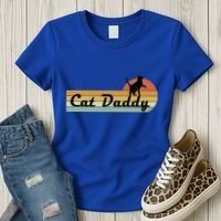 Retro Cat Lovers Cat Daddy Women's T-Shirt thumb 3