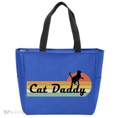 Retro Cat Lovers Cat Daddy Tote Bag