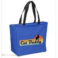 Retro Cat Lovers Cat Daddy Tote Bag thumb 2
