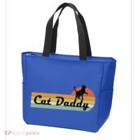 Retro Cat Lovers Cat Daddy Tote Bag thumb 3