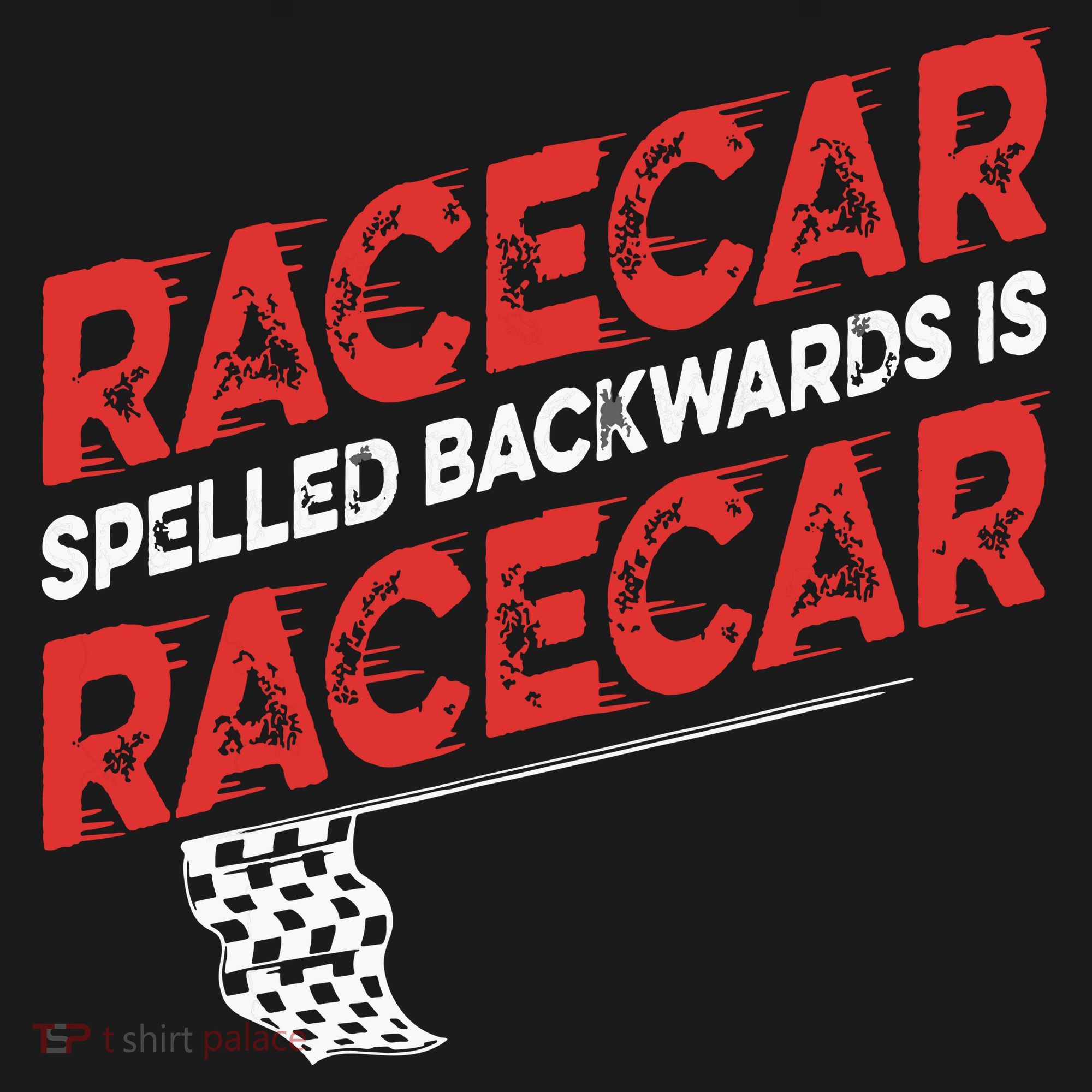 Race Car Lovers Car Racing Apparel Racecar Spelled Backwards Women's Hoodie