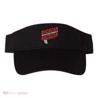 Race Car Lovers Car Racing Apparel Racecar Spelled Backwards Visor thumb 0