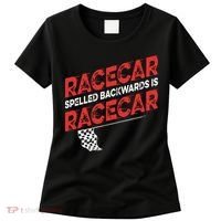 Race Car Lovers Car Racing Apparel Racecar Spelled Backwards Women's T-Shirt thumb 0