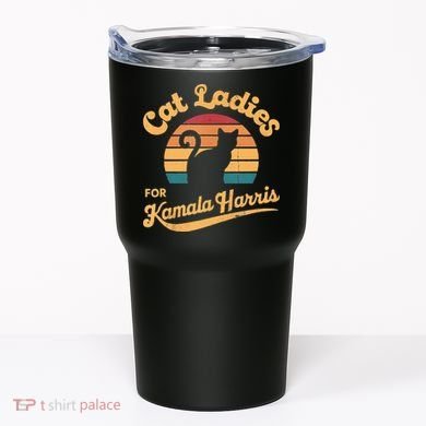 Retro Cat Ladies For Kamala Tumbler