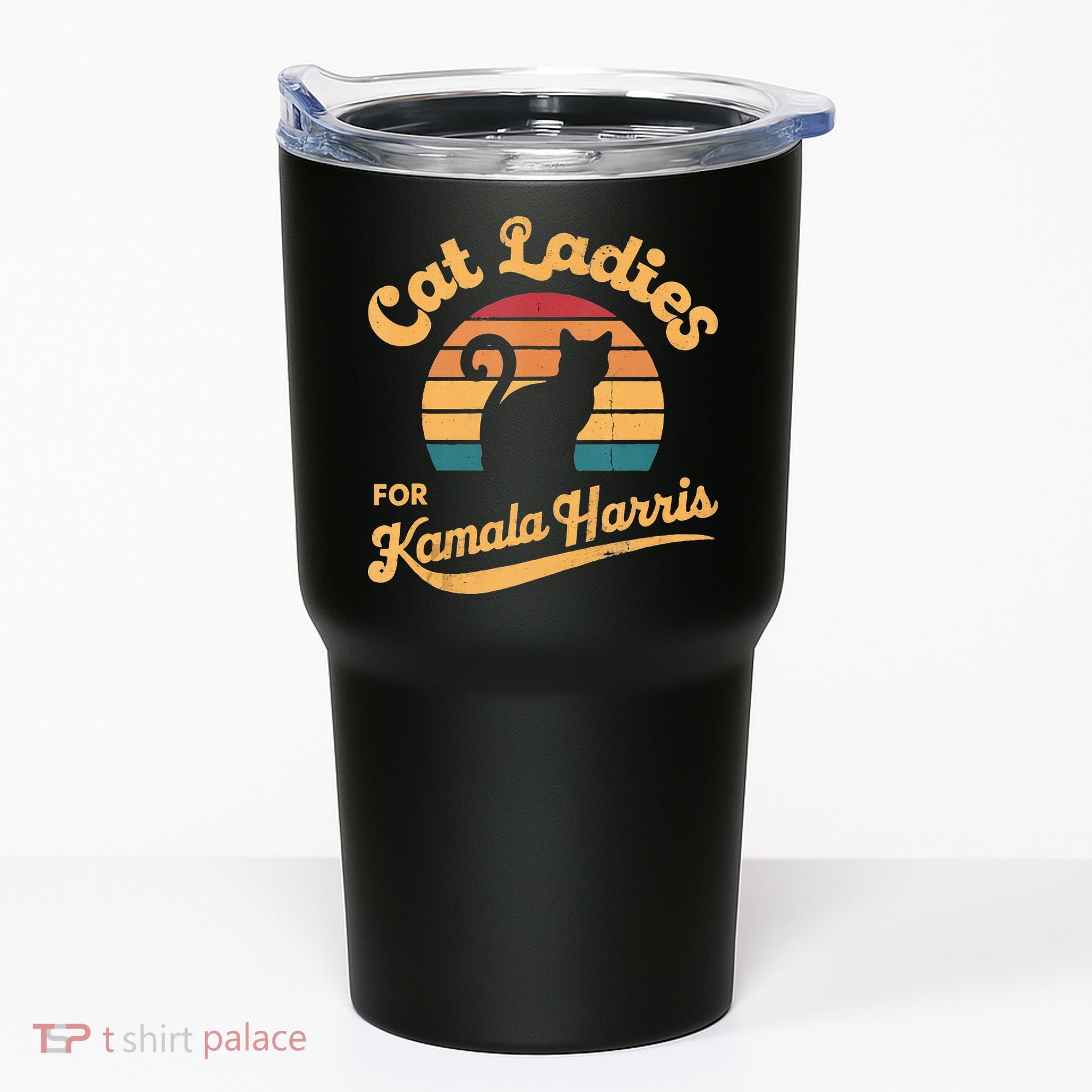 Retro Cat Ladies For Kamala Tumbler