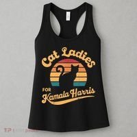Retro Cat Ladies For Kamala Women's Tank Top thumb 3