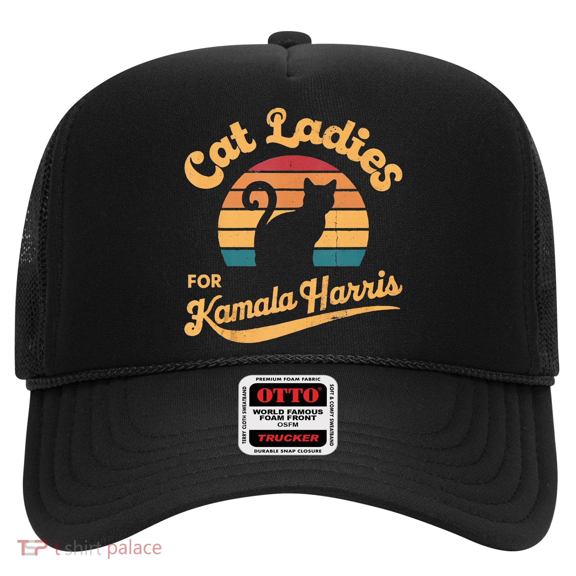 Retro Cat Ladies For Kamala Hat