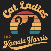 Retro Cat Ladies For Kamala Hat thumb 2