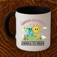 Retro Chinga La Migra Chinga Tu Maga Coffee Mug thumb 2