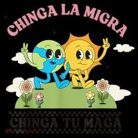 Retro Chinga La Migra Chinga Tu Maga Coffee Mug thumb 5