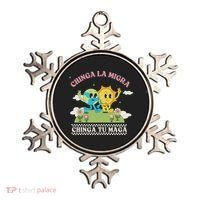 Retro Chinga La Migra Chinga Tu Maga Ornament thumb 0