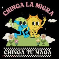 Retro Chinga La Migra Chinga Tu Maga Ornament thumb 1