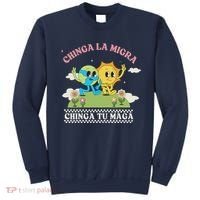Retro Chinga La Migra Chinga Tu Maga Sweatshirt thumb 0