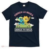 Retro Chinga La Migra Chinga Tu Maga T-Shirt thumb 0
