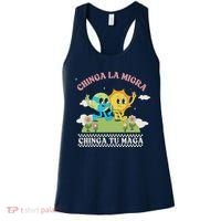 Retro Chinga La Migra Chinga Tu Maga Women's Tank Top thumb 0