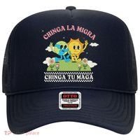 Retro Chinga La Migra Chinga Tu Maga Hat thumb 0