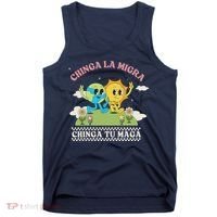 Retro Chinga La Migra Chinga Tu Maga Tank Top thumb 0