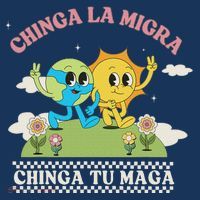 Retro Chinga La Migra Chinga Tu Maga Women's T-Shirt thumb 6