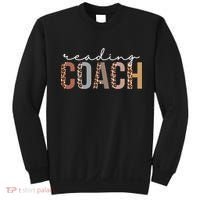 Reading Coach Leopard Appreciation Funny For Women For Work Sweatshirt thumb 0