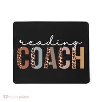 Reading Coach Leopard Appreciation Funny For Women For Work Mousepad thumb 0
