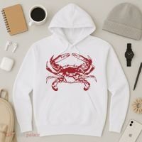 Red Crab, Love Red Crab Hoodie thumb 3