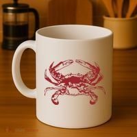 Red Crab, Love Red Crab Coffee Mug thumb 4