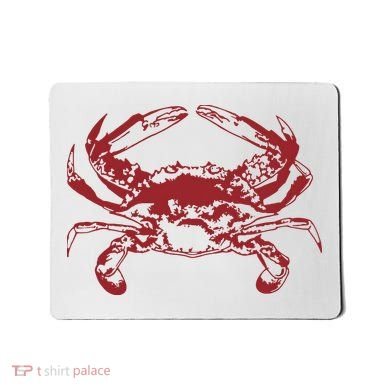 Red Crab, Love Red Crab Mousepad