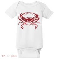 Red Crab, Love Red Crab Baby Bodysuit thumb 0