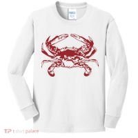 Red Crab, Love Red Crab Kids Long Sleeve Shirt thumb 0