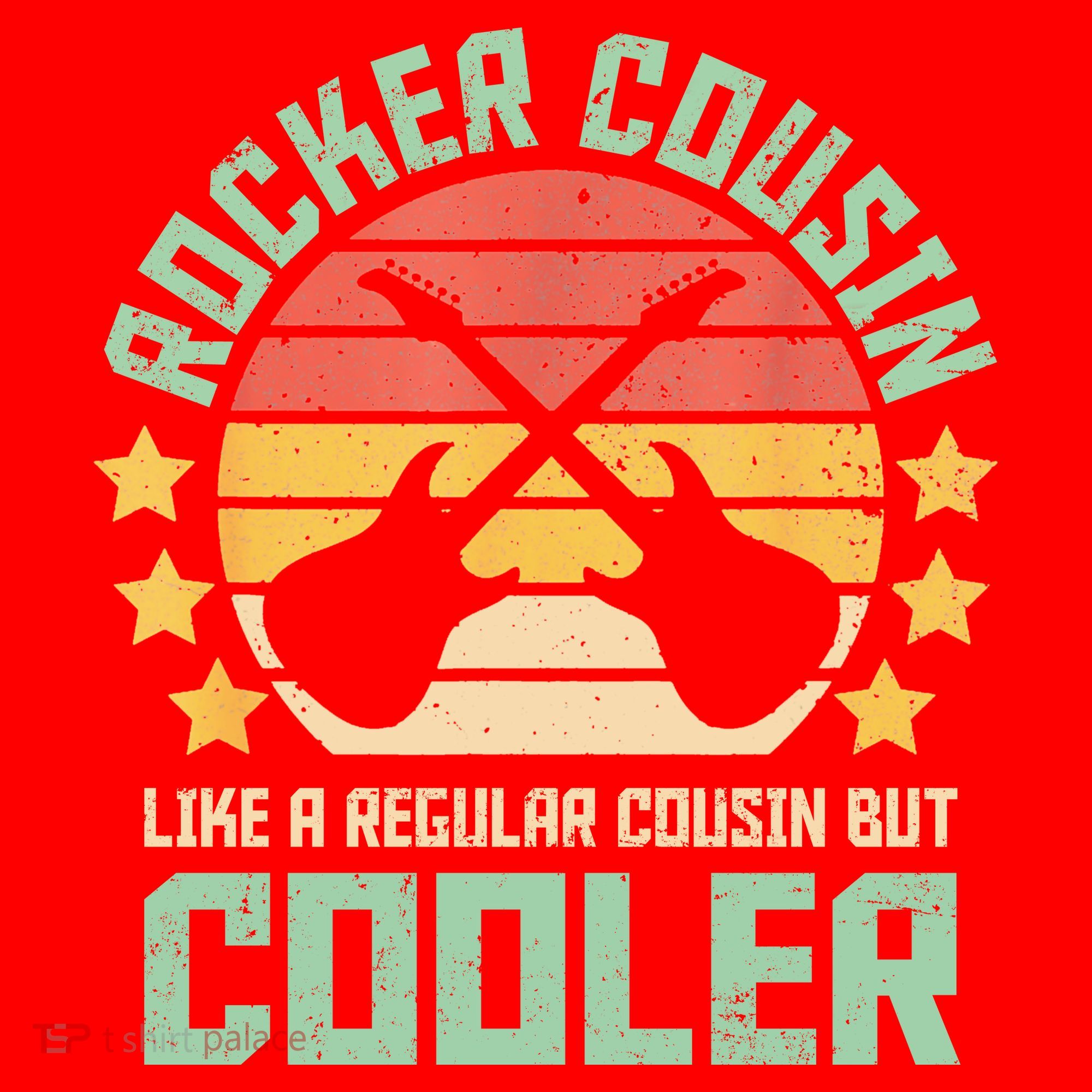 Rocker Cousin Like A Regular Cousin But Cooler Santa Hat