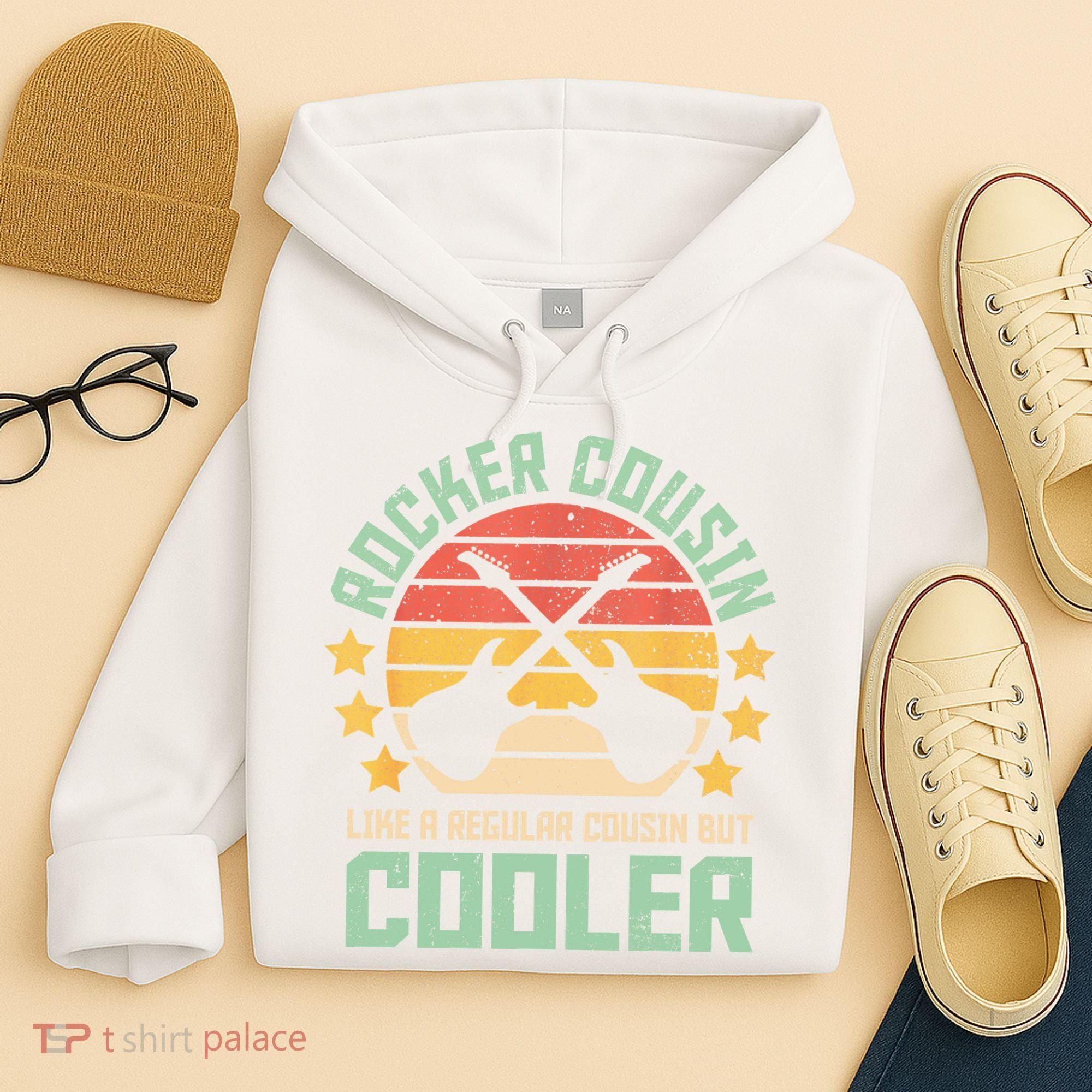 Rocker Cousin Like A Regular Cousin But Cooler Hoodie