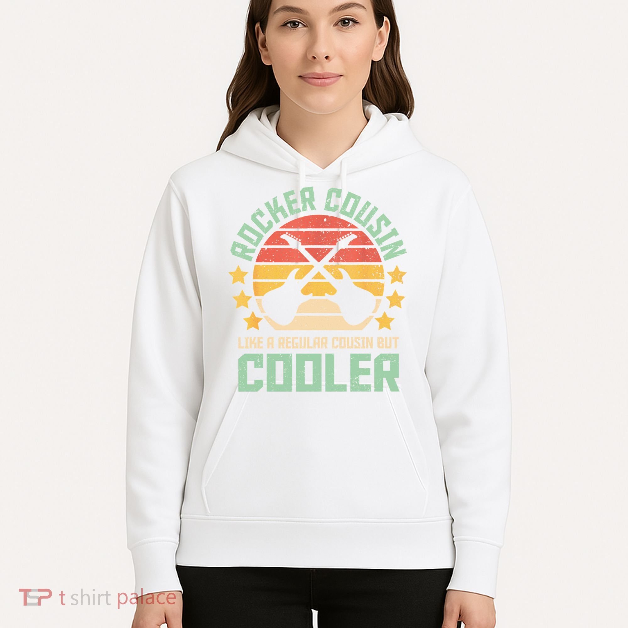 Rocker Cousin Like A Regular Cousin But Cooler Hoodie