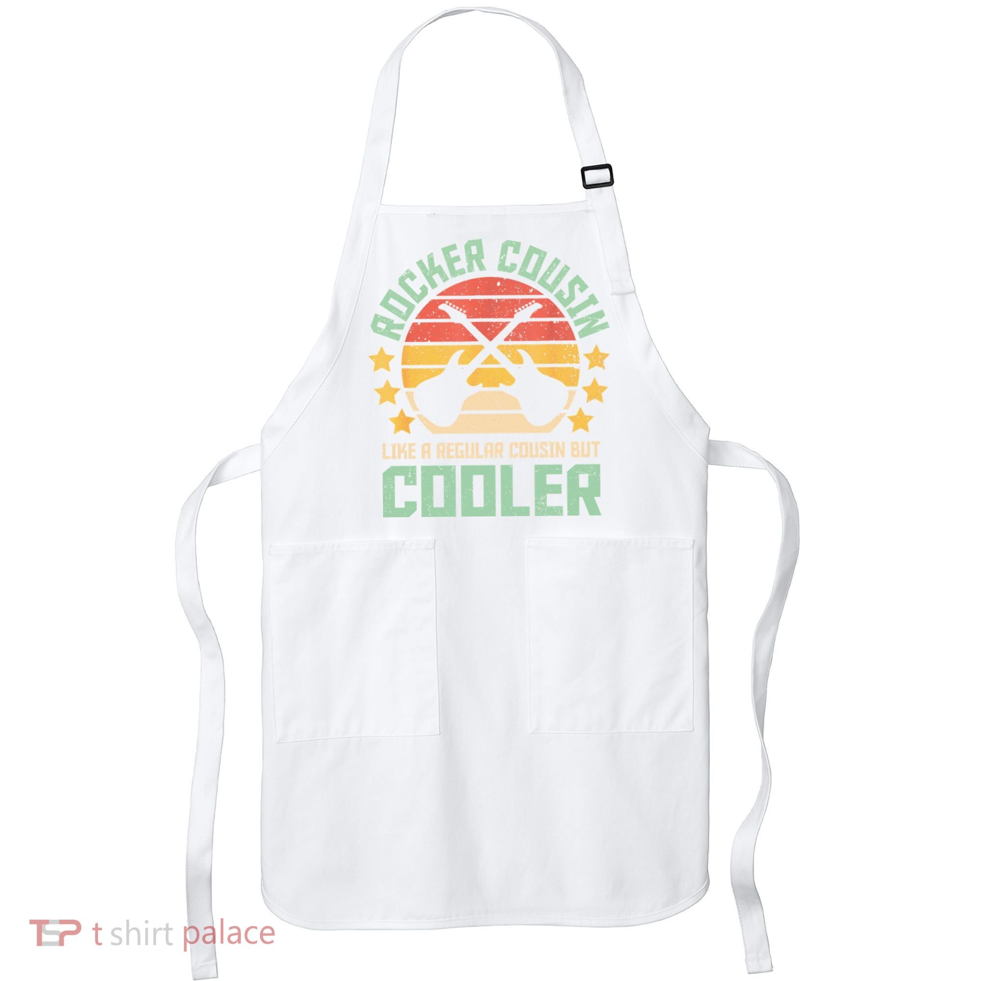 Rocker Cousin Like A Regular Cousin But Cooler Apron