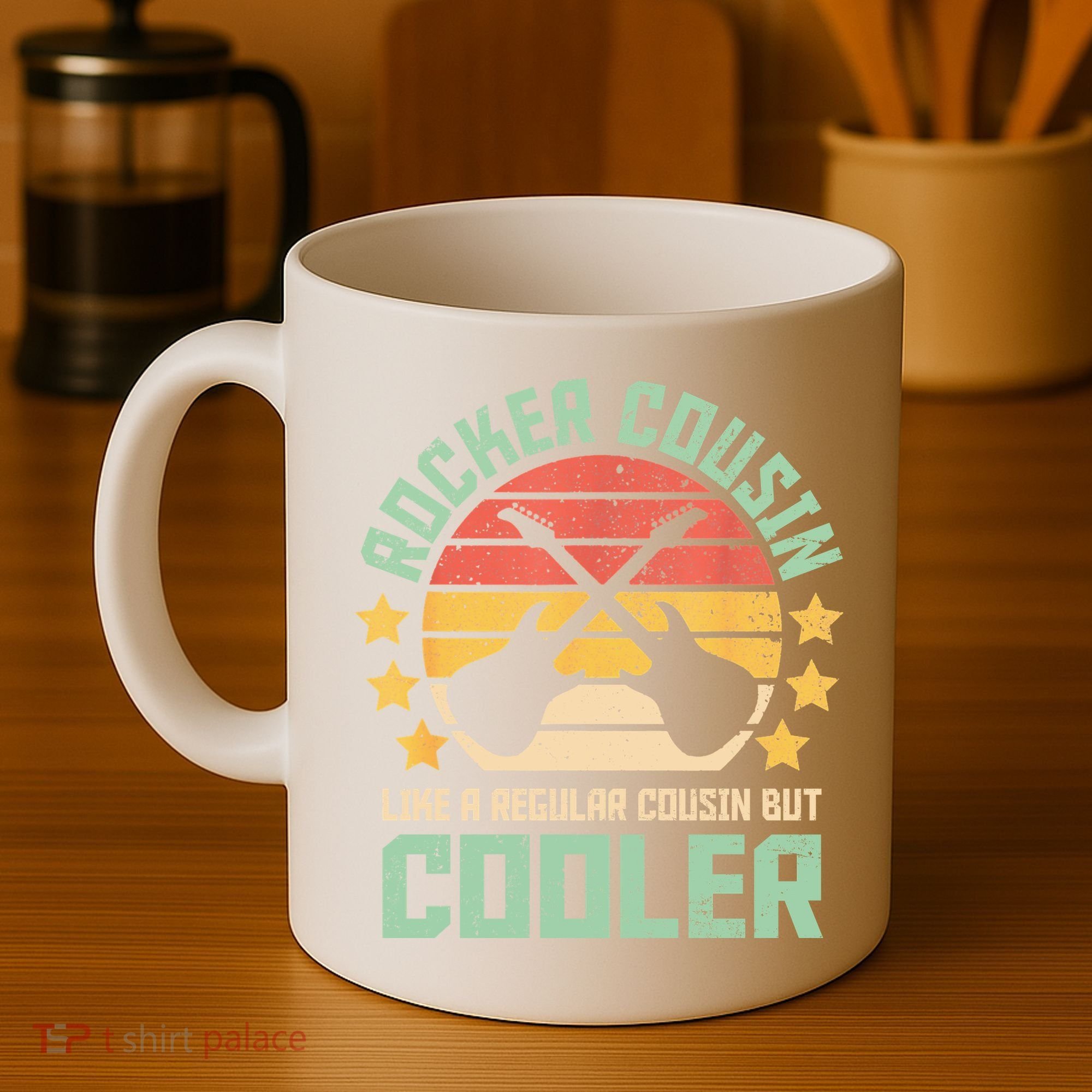 Rocker Cousin Like A Regular Cousin But Cooler Coffee Mug