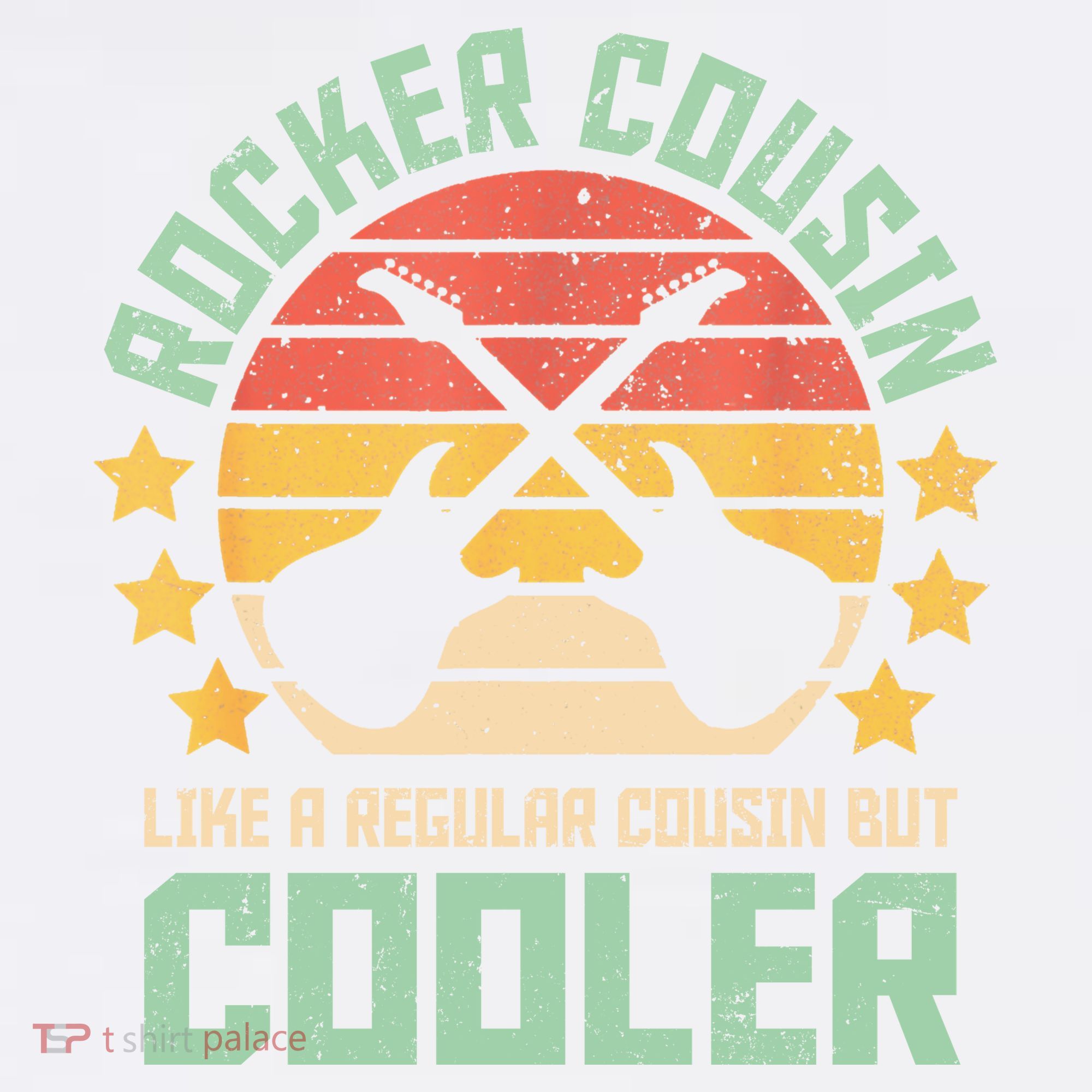 Rocker Cousin Like A Regular Cousin But Cooler Mousepad
