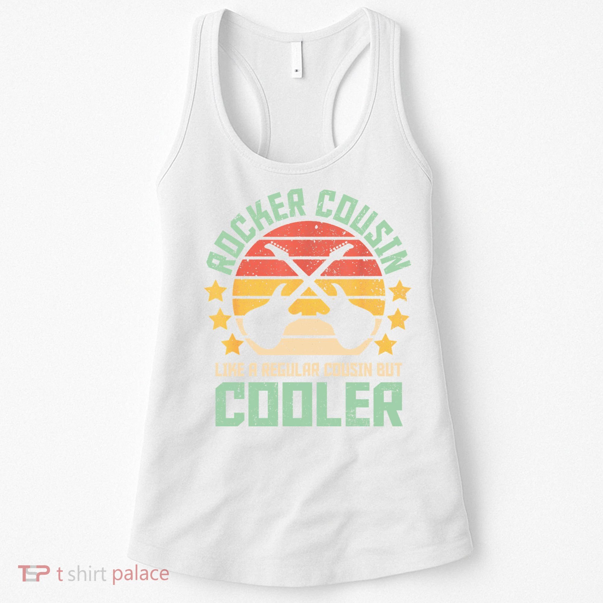 Rocker Cousin Like A Regular Cousin But Cooler Women's Tank Top